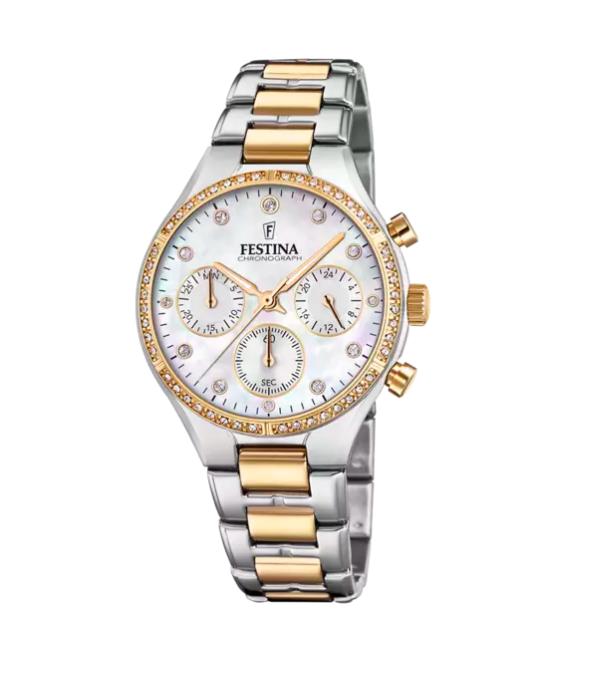FESTINA DAMEN CHRON ZWEI ZIFF.PERL
