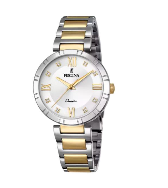 FESTINA DAMEN ZWEI ZIFF.STAHL