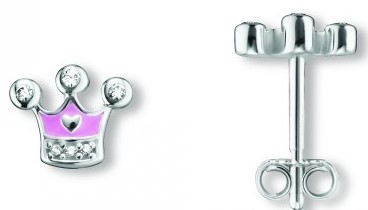 Ohrstecker Krone