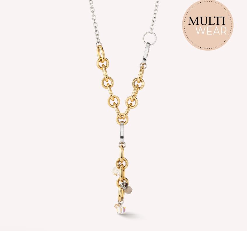 Collier Neptunes Treasure bicolor  EINZELSTÜCK!