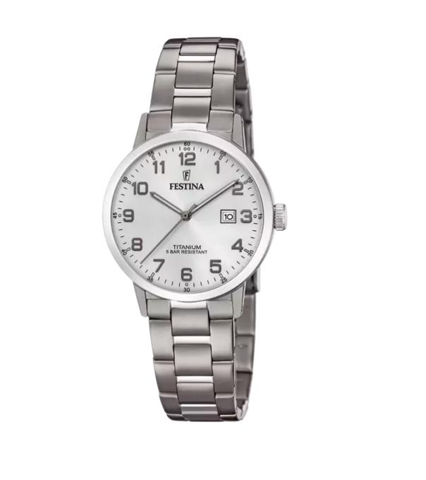 FESTINA DAMEN ZIFF.SILBER