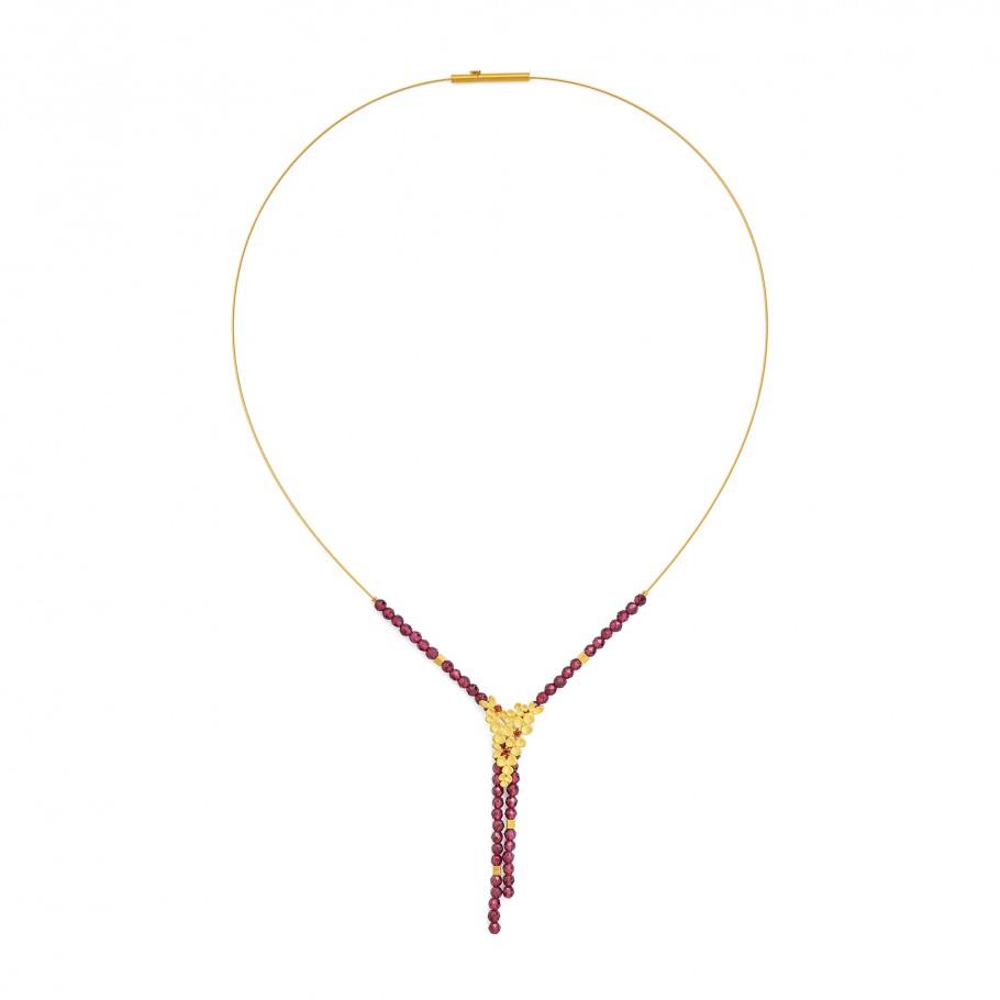 Designlinie Flowertimes - Y-Collier Yalisa